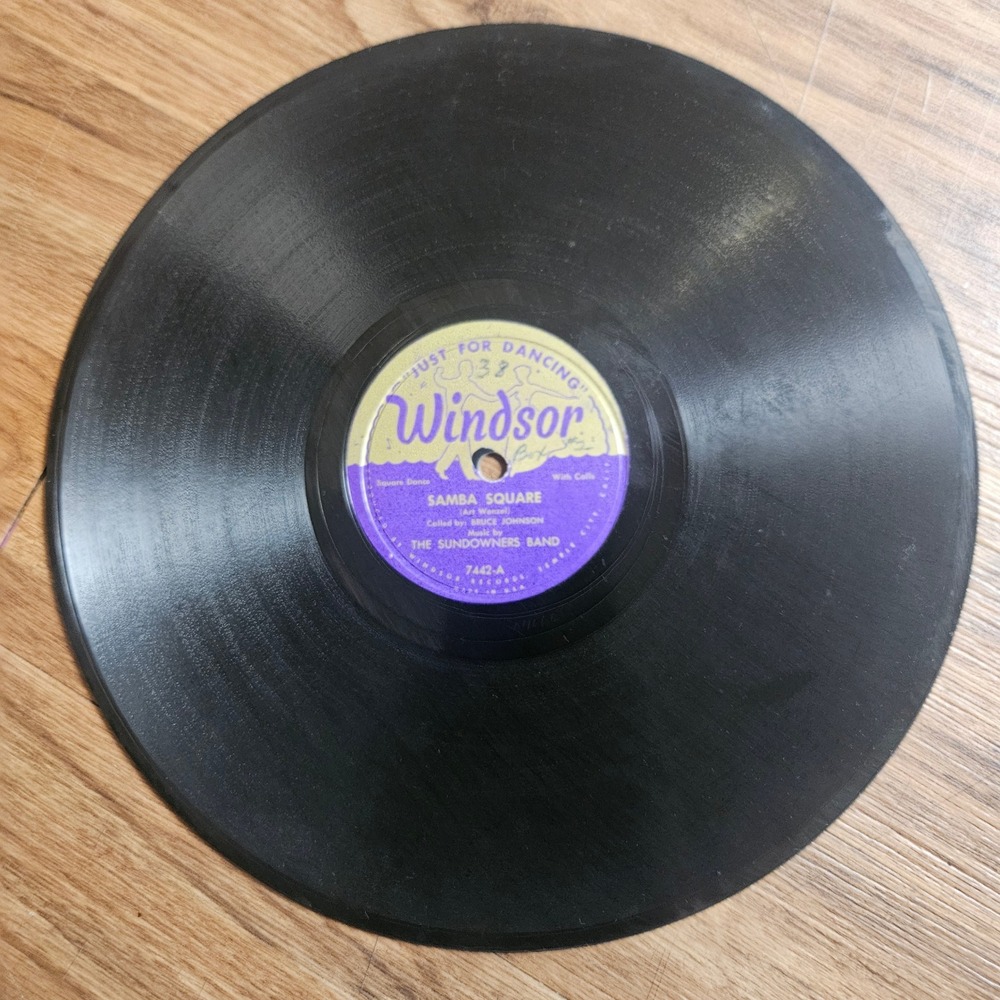 The Sundowners Band – Samba Square / Some Of These Days Windsor 78 RPM V+/V+